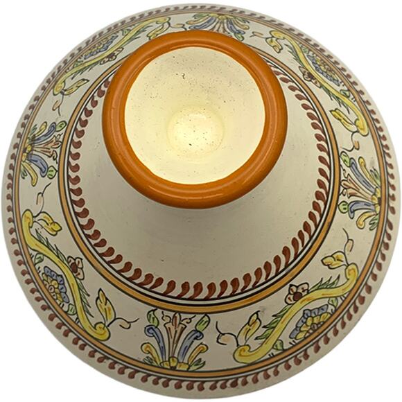 Le Souk Ceramique Tagine Hand-Painted Moroccan Ceramic Clay Cookware Lid Only - Picture 4 of 6
